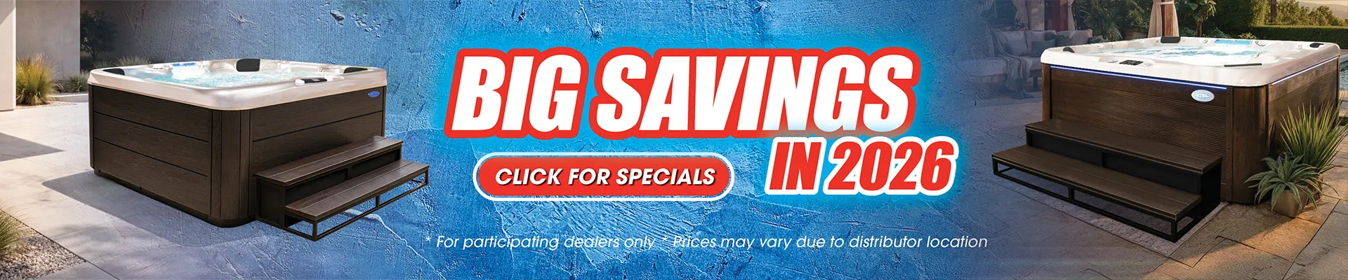 Calspas hot tub being used in a family setting - Killeen